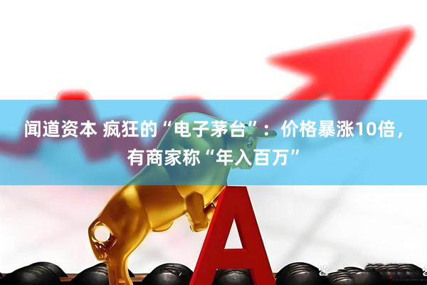 闻道资本 疯狂的“电子茅台”：价格暴涨10倍，有商家称“年入百万”